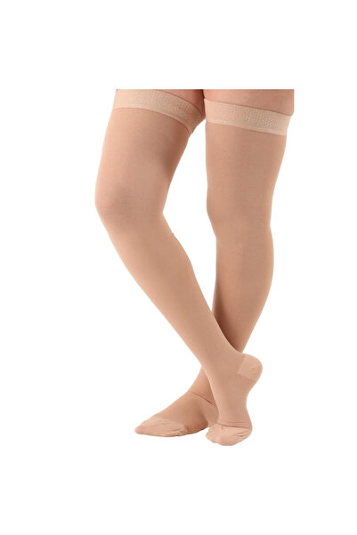 Choice9 XXXL Beige 1-Pair Women' & Men' Over-the-Knee Thigh-High Compression ...