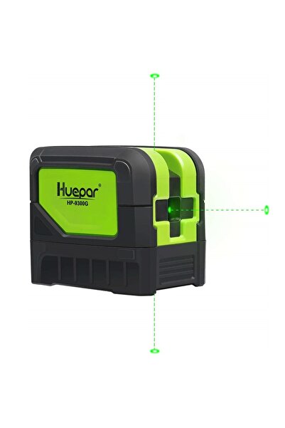 Choice جهاز ليزر Huepar 9300G ثلاثي النقاط ذاتي التسوية بشعاع أخضر مع نقاط تث...