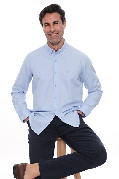 Fitmens Slim Fit Long Sleeve Cotton Gift Boxed Easy Iron Men's Shirt Fs-00222...