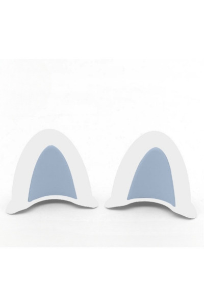 Choice1 2pcs White and blue 2pcs Cute Decorations for Car Steering Wheels and...