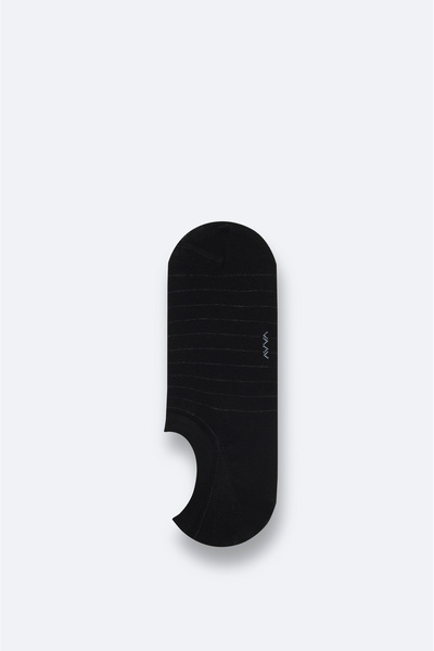 Avva Erkek Siyah Bambu Karışımlı Sneaker Çorap B008514