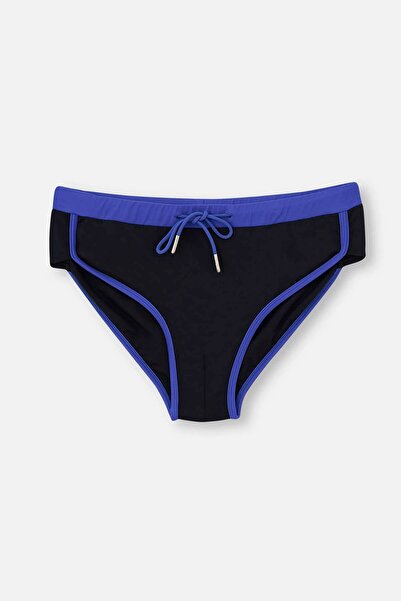 Dagi Costum de baie negru-albastru