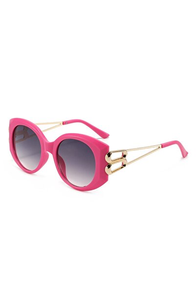 Choice3 rose gray Vintage Oversize Square Hollow Cat Eye Sunglasses for Women...