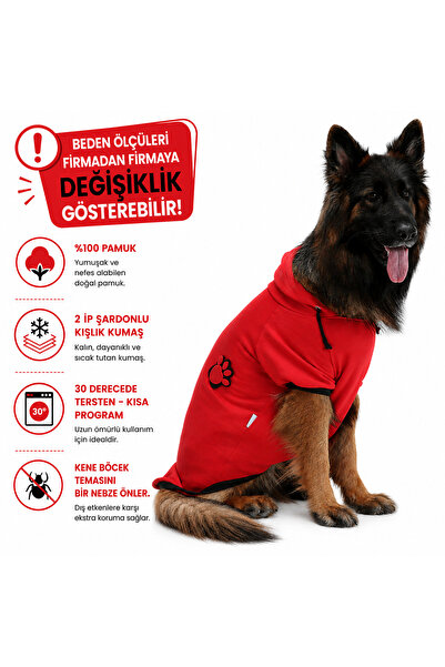 DOGİ&DOG Large Breed Paw Dog Sweat-dog Suit