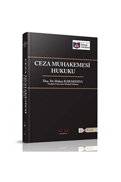 Savaş Yayınevi Ceza Muhakemesi Hukuku - Hakan Karakehya