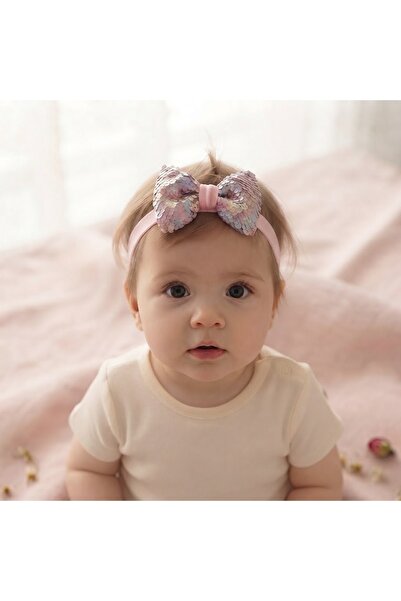 TouDai Jewelry FİYONK MODEL PULLU PEMBE BANT DOĞUM GÜNÜ ÖZEL GÜN