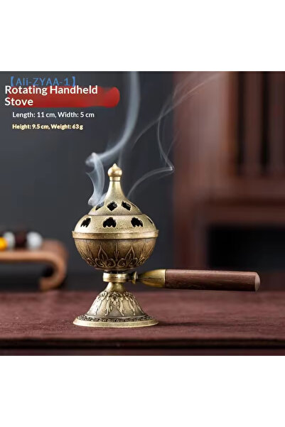 Choice7 8 Vintage Alloy Sandalwood Incense Burner Hollow Out Year of the Hors...