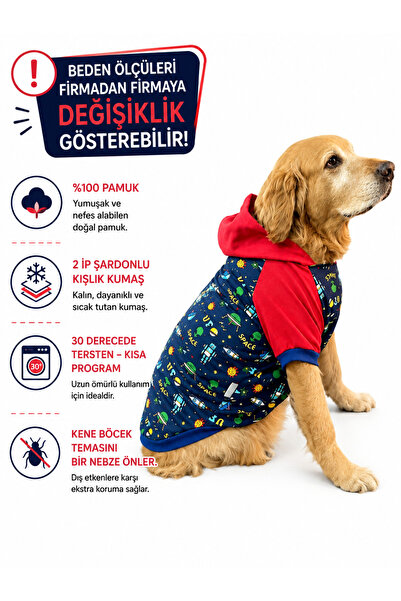 DOGİ&DOG Big Breed Space Dog Sweat (11 Kg -45 Kg)