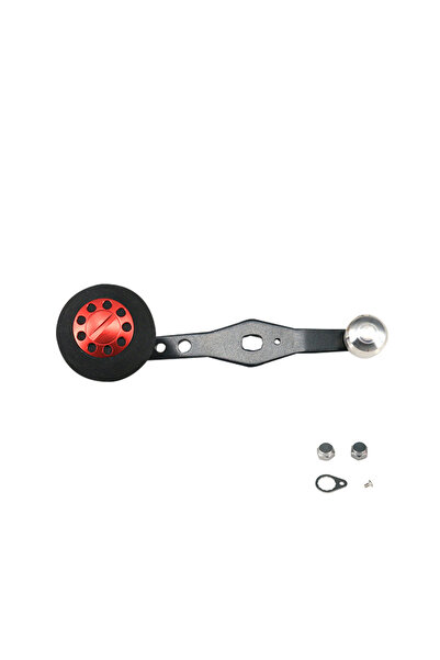Choice Black Red Handle DEUKIO Metal Handle & Aluminum Alloy EVA Knob Fishing...