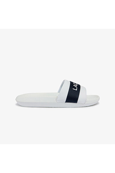 Lacoste Croco Kadın Beyaz Terlik