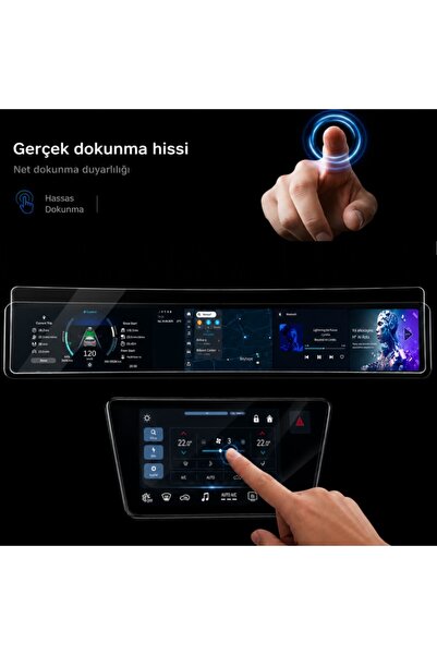 Engo T10X Ekran Koruyucu Dijital Gösterge Bilgi Ve Kumanda Ekranı