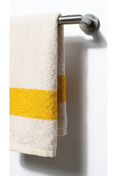 Minteks Ocean row white 50x90 cm hand and face towel