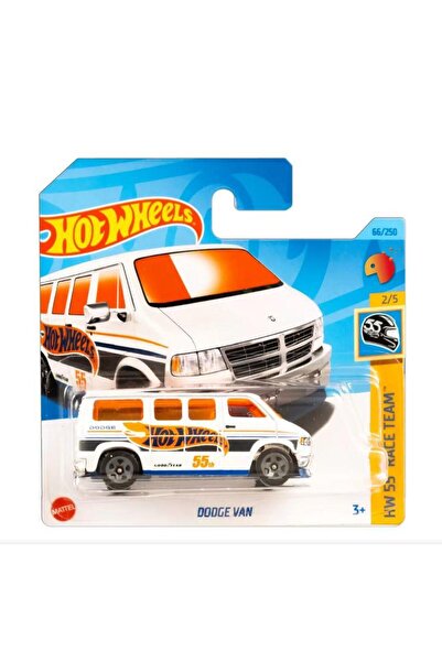HOT WHEELS Dodge Van HW 55 Race Team 2/5 66/250 Model Araba