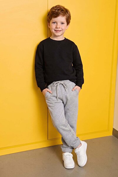 Fulla Moda Sweatpants - Gray - Joggers