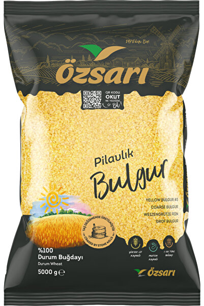 ÖZSARI Pilavlık Bulgur 5 Kg Paket