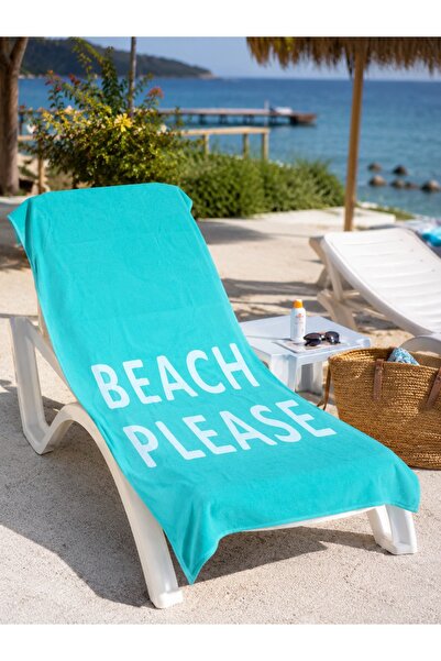 LaraLisa 100% Natural Cotton High Water Absorbent 90 X 180 Beach Towel Sea Towel