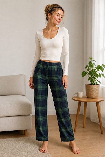 Pemilo Women's Patterned Suede Single Bottom