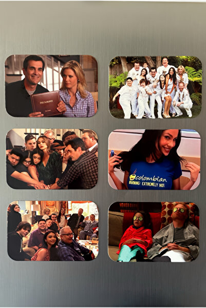 Cool Stuff Studio Modern Family 6'lı Buzdolabı Magneti
