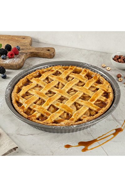 Guardini Thin Tart Mold Gray 28 cm