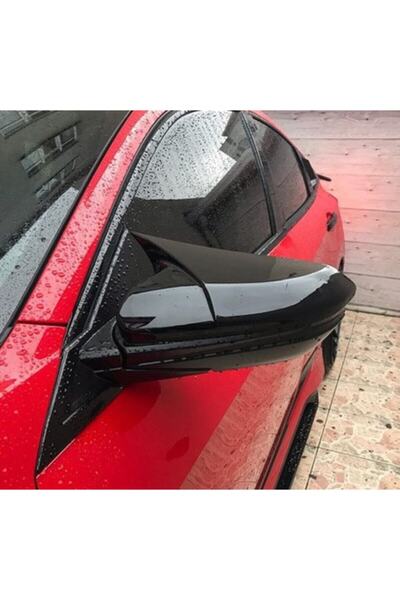 LeonPart Honda Civic Fc5 Yarasa Ayna Kapağı Batman Piano Black