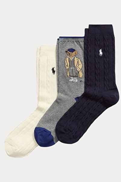 Polo Ralph Lauren 3'LÜ ERKEK ÇORAP 455982948001