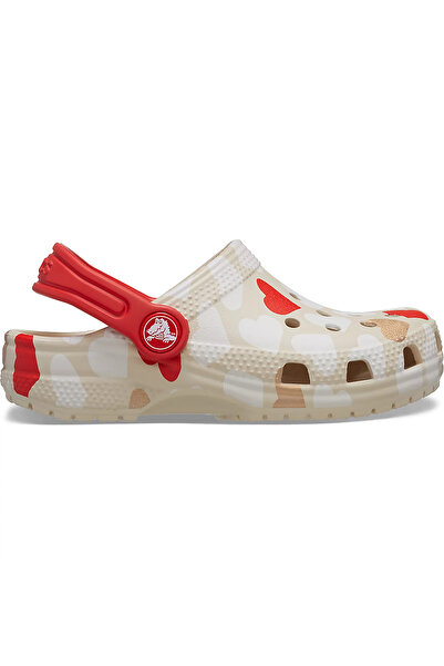Crocs Classic Heart Print Clog T