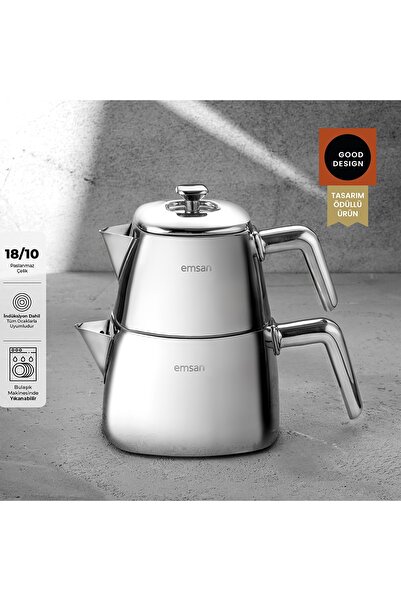 Emsan Tea Time Çaydanlık Takımı 1.00-2.00 Lt