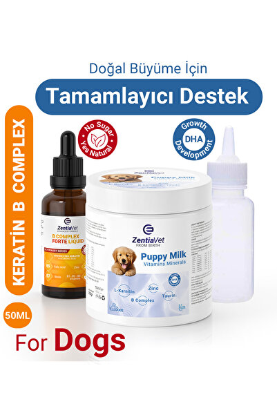 zentiavet Yavru Köpek Süt Tozu Anne Sütü Destekli Hamile Yavru Köpekler için ...
