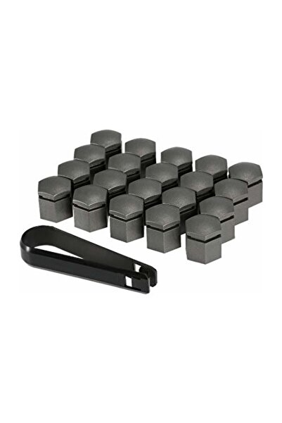 LeonPart Üniversal Gri Bijon Kapağı 17mm