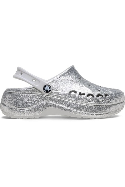 Crocs Papuci de damă BAYA cu platformă și sclipici 208459-040