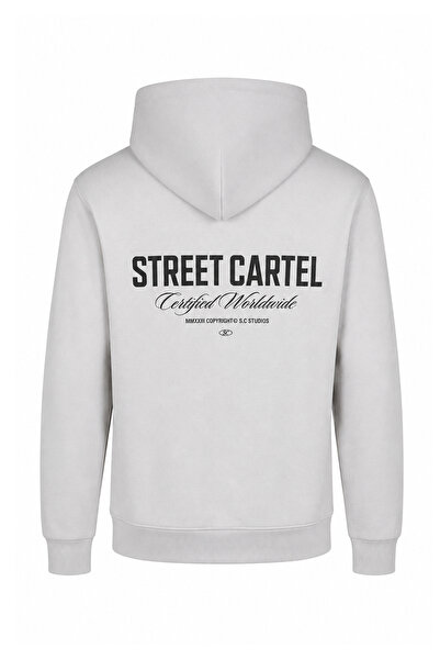 STREET CARTEL Erkek Sweatshırt 54138-Grey