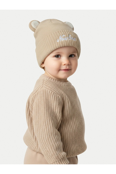NEW ERA Ears Newera Stn Kids Beige Beret