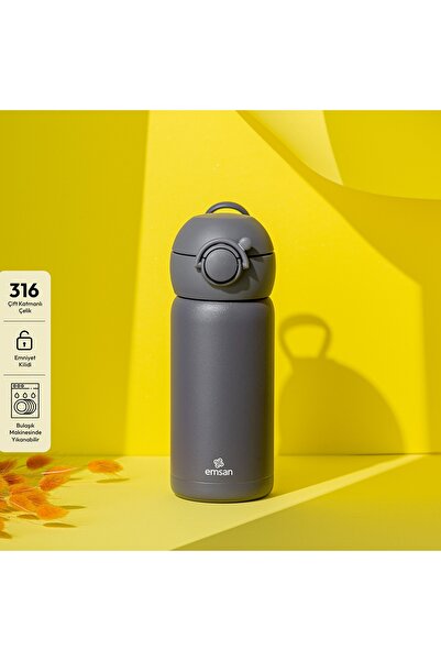 Emsan Terry Termos Gri 350 ml