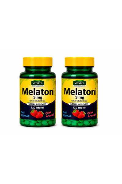 Vitapol Melatonin 3 Mg 2x120 Tablet