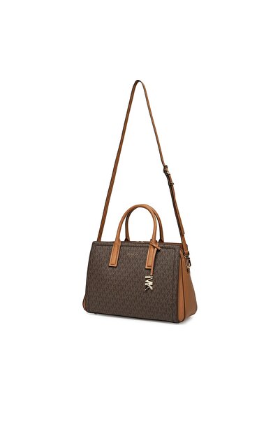 Michael Kors MD SATCHEL KAHVE KADIN OMUZ ÇANTASI