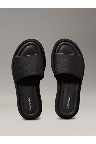 Calvin Klein Women's Slippers Hw0Hw02461-Beh