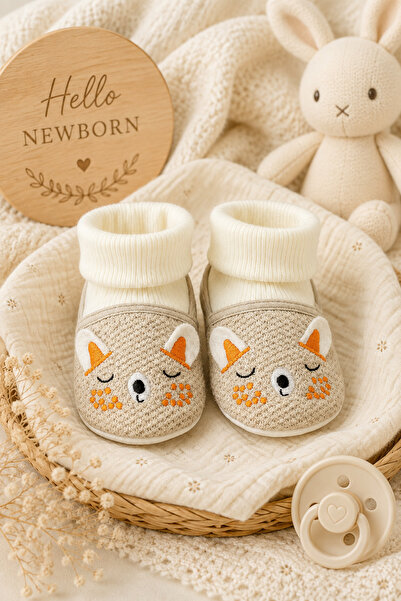 Pico Baby Soft Socks / Non-Slip Soles / Baby Knitwear First Step Booties