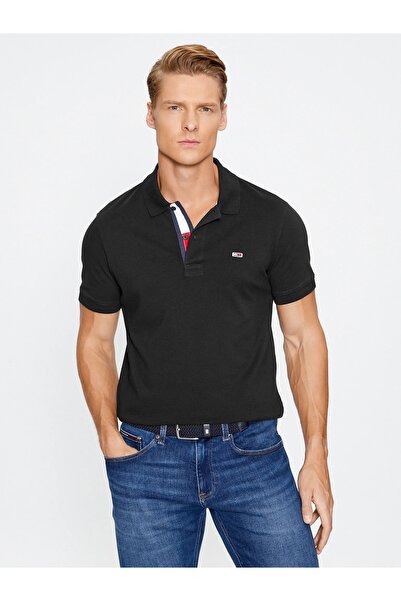 Tommy Hilfiger Tjm Στενό Πόλο με Πλακέτα