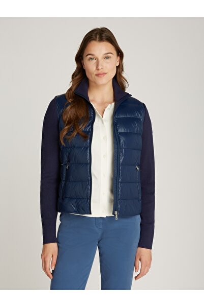 Tommy Hilfiger Women's Coat - Navy Blue