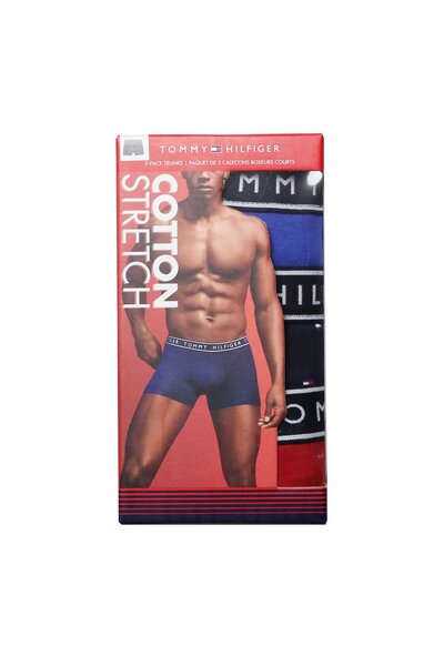 Tommy Hilfiger Cotton Stretch Men's 3-Piece Boxer 09t4225-413