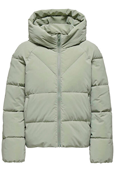 ONLY Onlece Puffer Light Green Women's Coat 15318451