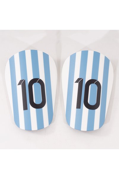 Choice XS 2pcs blue 10 2pcs Mini Football Shin Pad Non-slip Shock Absorbing L...
