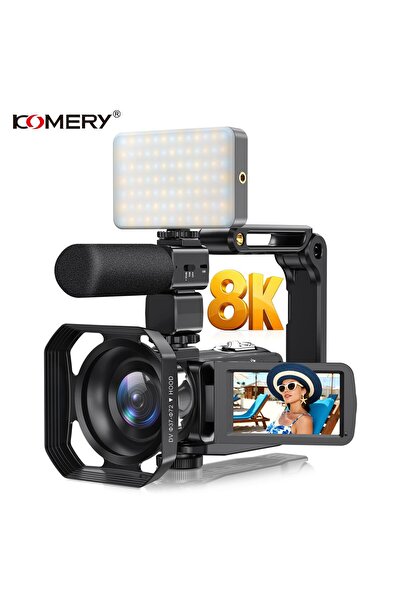 Choice4 No SD Card With Full Set 64MP 8K Camcorder 18X IR Night Vision Digita...
