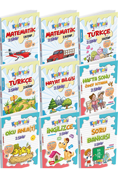 Mavi Deniz Yayınları Mavi Deniz 2026 2. Sınıf Türkçe 1. Ve 2. Kitap Seti 2 Ki...
