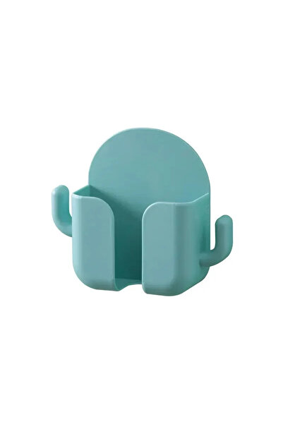 Choice light green 1pcs Punch-free Mobile Phone Holder Wall Mount Stand Remot...