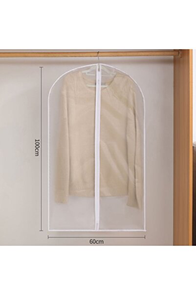 Choice 60x100cm 5PCs 5pcs Clothes Dust Cover Transparent Waterproof Moisture ...