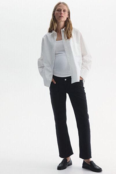 H&M MAMA Straight Ankle Jeans