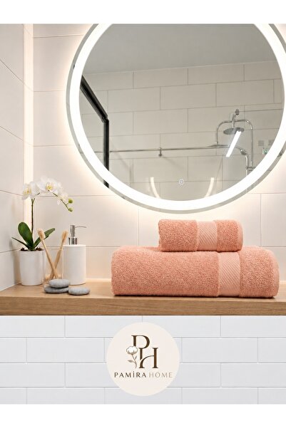 Pamira 50X90 70X140 Beren Bath Towel Set 2 Pieces [1 Hand Face Head Towel, 1 ...