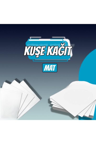 Orbak Kağıt Mat Kuşe A5 350 gr - 100 Adet 14,8x 21 cm