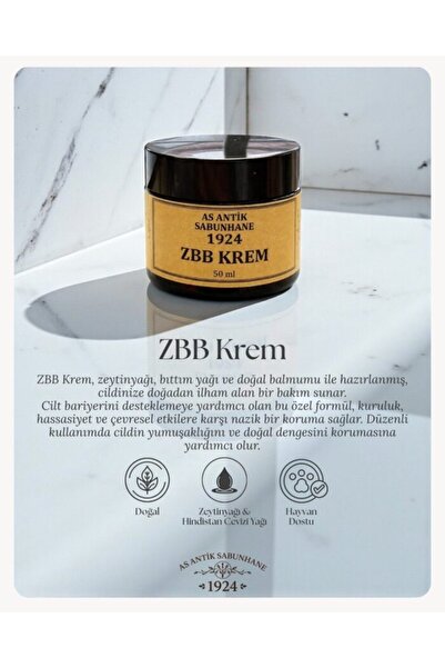 AS ANTİK SABUNHANE 1924 Nemlendirici Krem